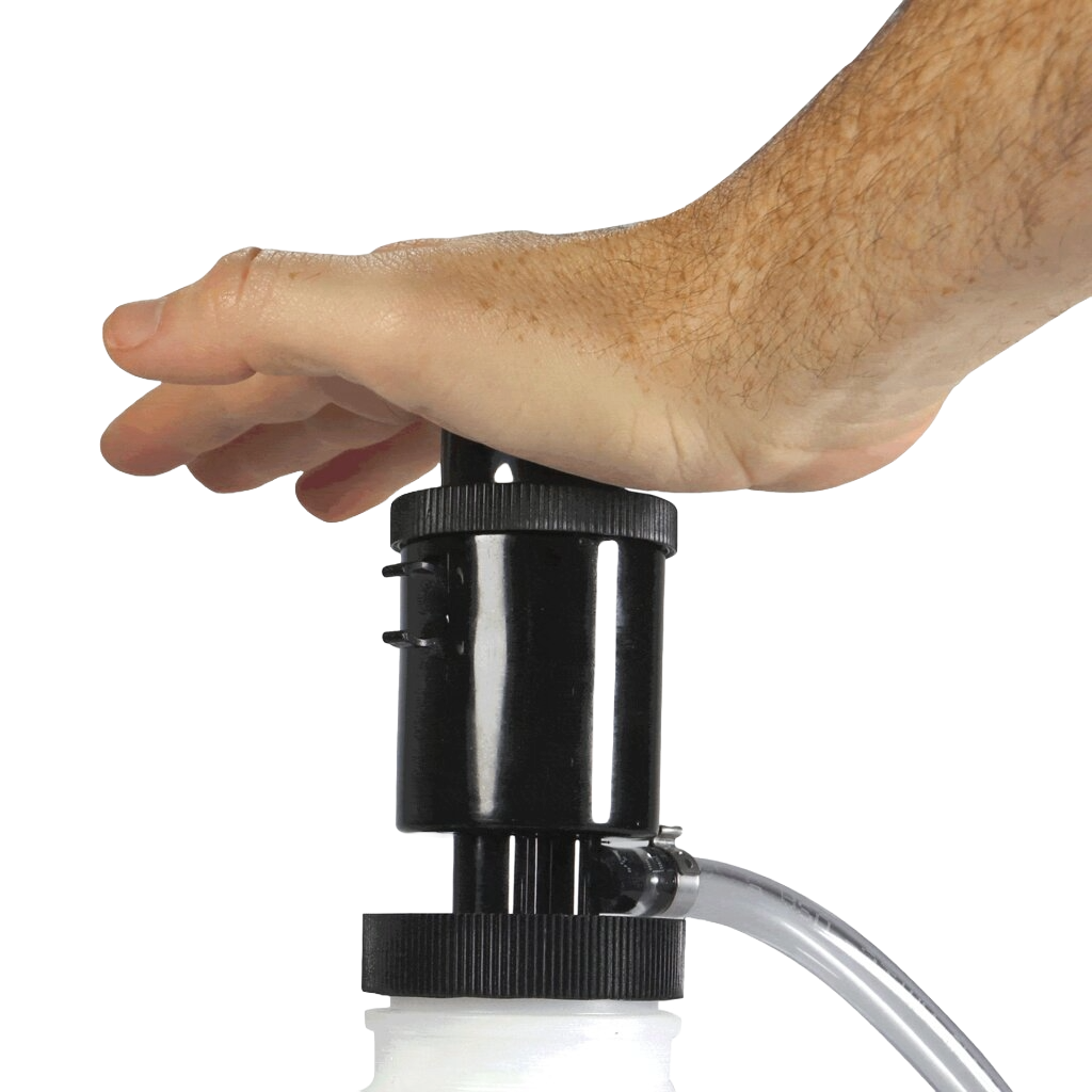 Micro Matic Bomba Manual de limpieza para extracción directa de 21.8 lts / 2 quarts