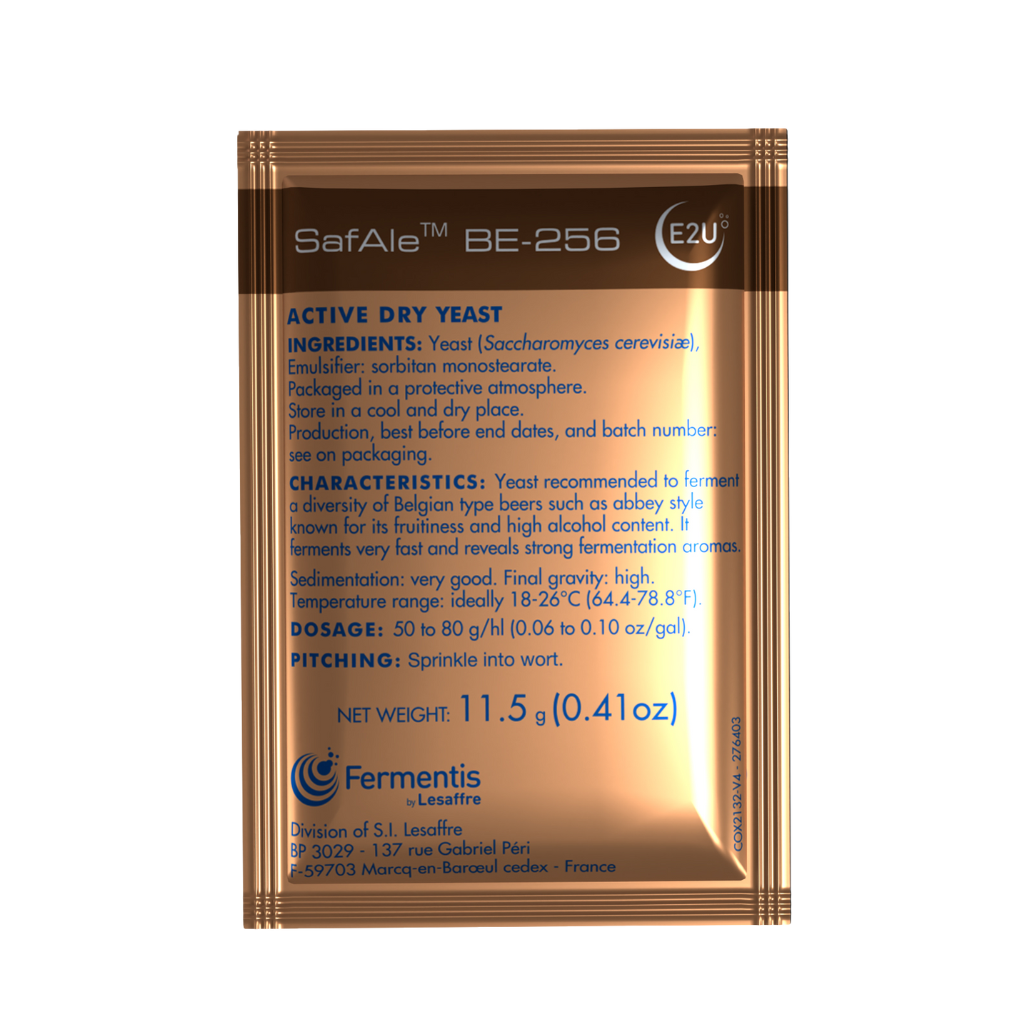 Fermentis Levadura SafAle BE-256