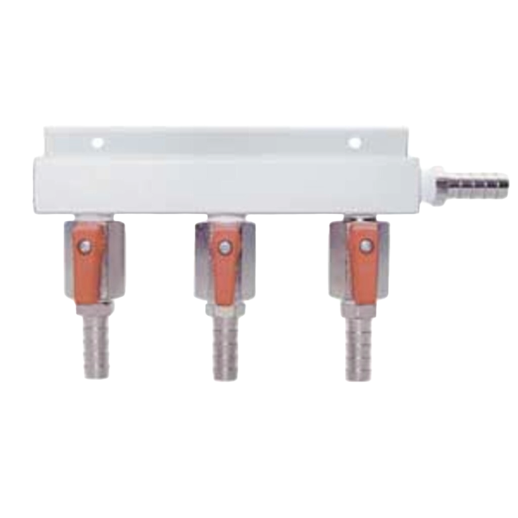 Micro Matic Distribuidor de 3 vías de CO2 para Barril de Aluminio