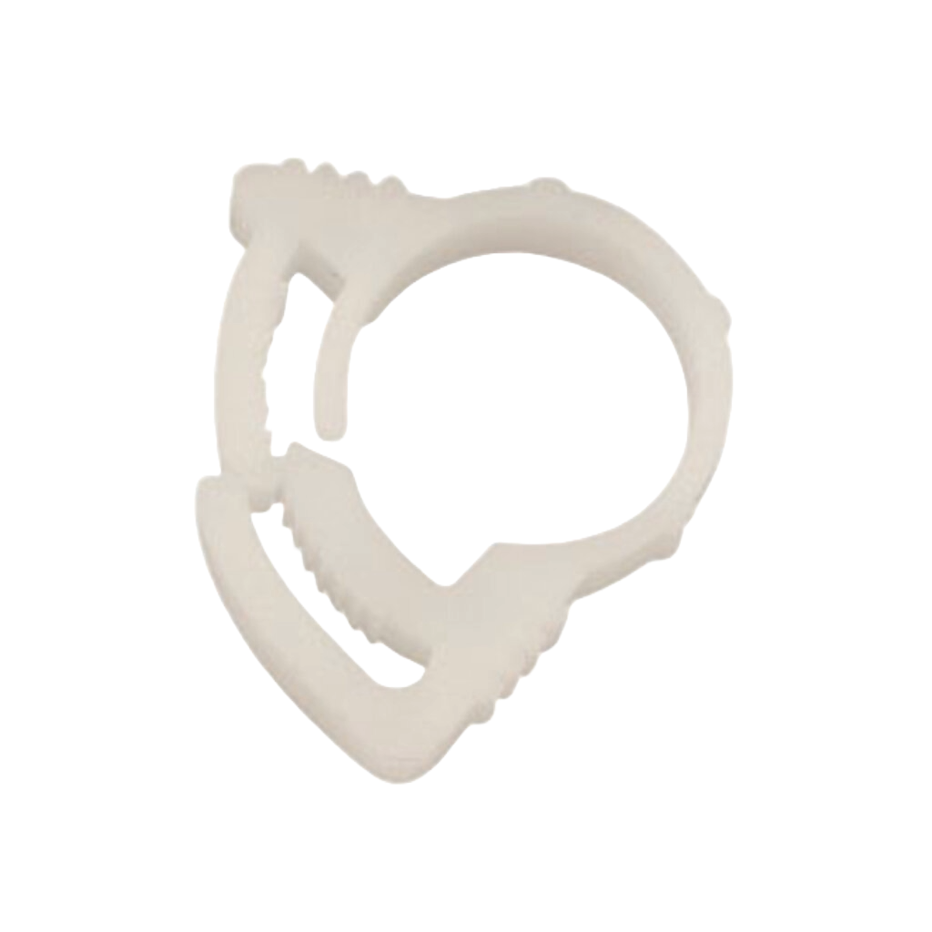 Micro Matic Abrazadera de plástico para manguera de vinilo de 5/16" D.I.