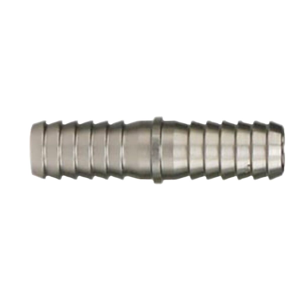 Micro Matic Empalmador de acero inoxidable de 3/8" x 3/8"