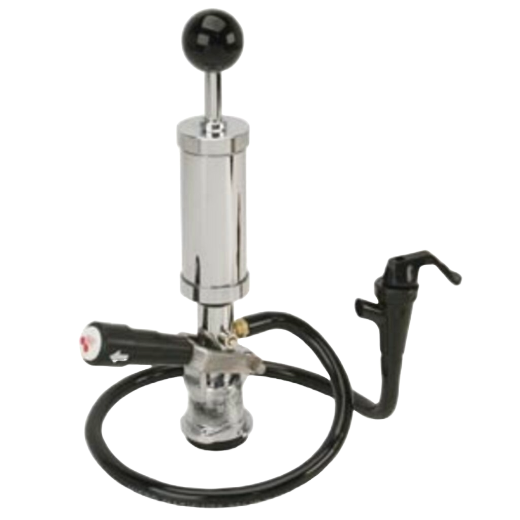 Micro Matic Party Pump Cromada con Palanca - 4"